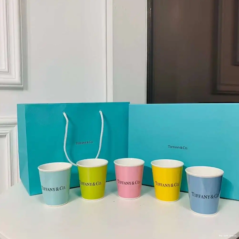 TIFFANY COFFEE SET CUP 0616